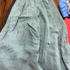 Athleta Playa Crop linen pants